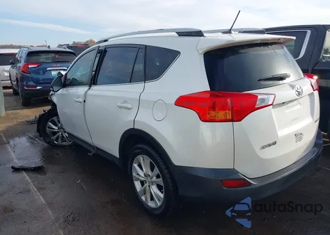 2014 Toyota Rav4 Limited из США, поврежденный, VIN 2T3YFREV0EW124573